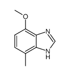 Benzimidazole, 4-methoxy-7-methyl- (8CI) picture