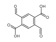 2,5-diformyl-terephthalic acid Structure