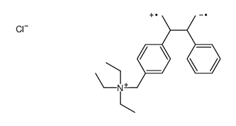 triethyl-[[4-(3-phenylbutan-2-yl)phenyl]methyl]azanium,chloride结构式