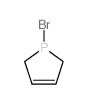 1H-Phosphole,1-bromo-2,5-dihydro- structure