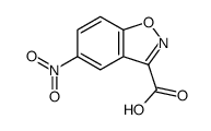 5-nitro-3-carboxybenzisoxazole Structure