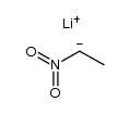 lithium 1-nitroethan-1-ide Structure