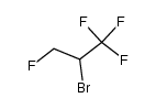 2-bromo-1,3,3,3-tetrafluoropropane Structure