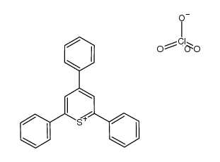 perchlorate de triphenyl-2,4,6 thiopyrylium Structure