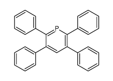 2,3,5,6-tetraphenylphosphinine Structure