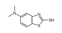 2(3H)-Benzothiazolethione,5-(dimethylamino)-(9CI) Structure