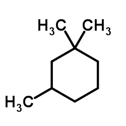 1,1,3-TRIMETHYLCYCLOHEXANE structure