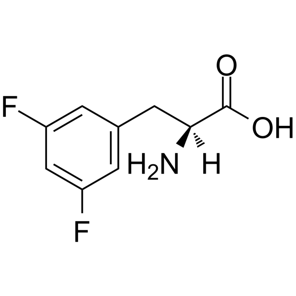 3,5-Difluorophenylalanine Structure