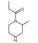 Piperazine, 2-methyl-1-(1-oxopropyl)- (9CI) Structure