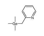 2-[(Trimethylgermyl)methyl]pyridine structure