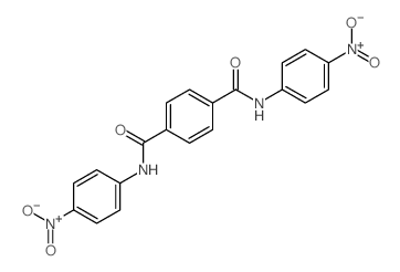 N,N-bis(4-nitrophenyl)benzene-1,4-dicarboxamide structure