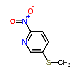 5-(Methylsulfanyl)-2-nitropyridine Structure