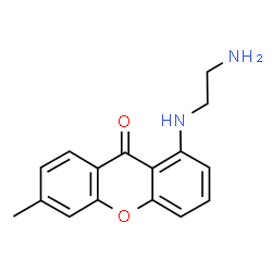 1-[(2-Aminoethyl)amino]-6-methyl-9H-xanthen-9-one结构式