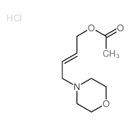 [(E)-4-morpholin-4-ylbut-2-enyl] acetate结构式