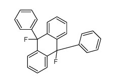 9,10-difluoro-9,10-diphenylanthracene结构式