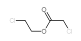 Acetic acid, 2-chloro-,2-chloroethyl ester Structure