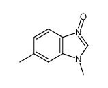 1H-Benzimidazole,1,6-dimethyl-,3-oxide(9CI)结构式