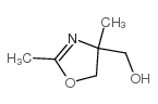 2,4-DIMETHYL-4-HYDROXYMETHYL-2-OXAZOLINE Structure