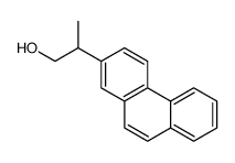 2-phenanthren-2-ylpropan-1-ol Structure