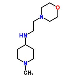 N-(1-Methylpiperidin-4-yl)-4-morpholineethanamine Structure