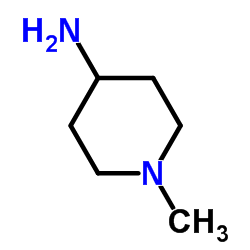 4-氨基-1-甲基哌啶结构式