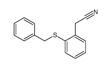 2-benzylthiophenylacetonitrile Structure