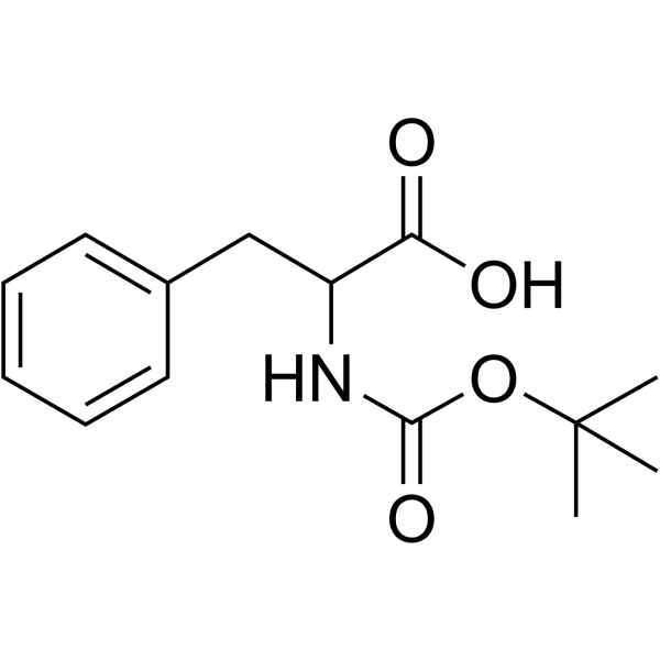 Boc-DL-Phe-OH Structure