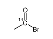 acetyl bromide, [1-14c]结构式