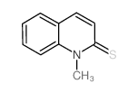 1-Methylquinoline-2(1H)-thione Structure