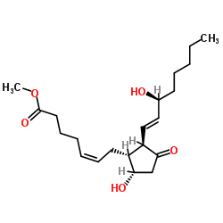 Prostaglandin D2 methyl ester Structure