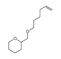 2-(hex-5-enoxymethyl)oxane结构式