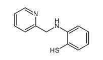 2-(pyridin-2-ylmethylamino)benzenethiol结构式