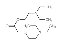 Aceticacid, 2-[2-(diethylamino)ethoxy]-, 2-(diethylamino)ethyl ester picture
