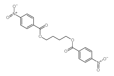 4-(4-nitrobenzoyl)oxybutyl 4-nitrobenzoate Structure