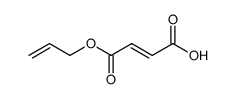 allyl hydrogen fumarate结构式