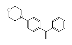 4-[4-(1-phenylethenyl)phenyl]morpholine Structure