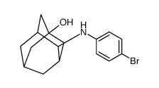 4-(4-bromoanilino)adamantan-1-ol Structure