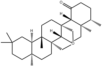 25,26-Epoxy-D:A-friedooleanan-1-one结构式