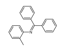 N-(diphenylmethylene)-2-methylbenzeneamine结构式