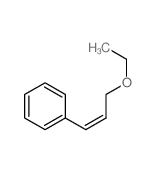 [(Z)-3-ethoxyprop-1-enyl]benzene structure