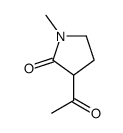 2-Pyrrolidinone, 3-acetyl-1-methyl- (9CI) structure