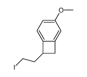 7-(2-iodoethyl)-3-methoxybicyclo[4.2.0]octa-1(6),2,4-triene Structure
