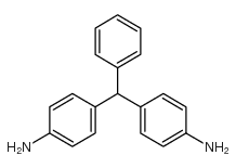 Benzenamine,4,4'-(phenylmethylene)bis- structure