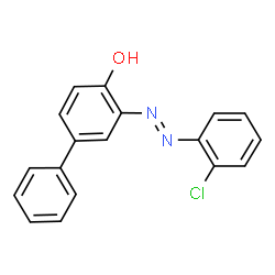 3-[(2-chlorophenyl)diazenyl]-4-biphenylol picture