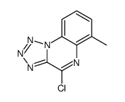 4-chloro-6-methyltetrazolo[1,5-a]quinoxaline Structure