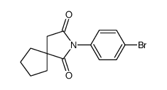 2-(4-溴苯基)-2-氮杂螺[4.4]壬烷-1,3-二酮图片