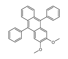 2,3-dimethoxy-9,10-diphenylanthracene Structure