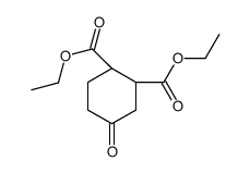 diethyl (1R,2R)-4-oxocyclohexane-1,2-dicarboxylate结构式