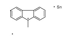 trimethyl-(9-methylfluoren-9-yl)stannane结构式
