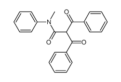 Dibenzoylessigsaeure-N-methylanilid Structure